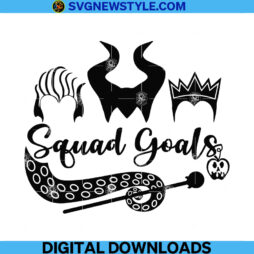 Squad Goals Villians Svg