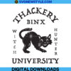 Thackery Binx Witch Hunter University Svg