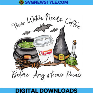 This Witch Needs Coffee Png