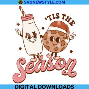 Tis The Season Santa Svg, Santa Christmas Svg, Png, Dxf, Eps, Cut File Svg