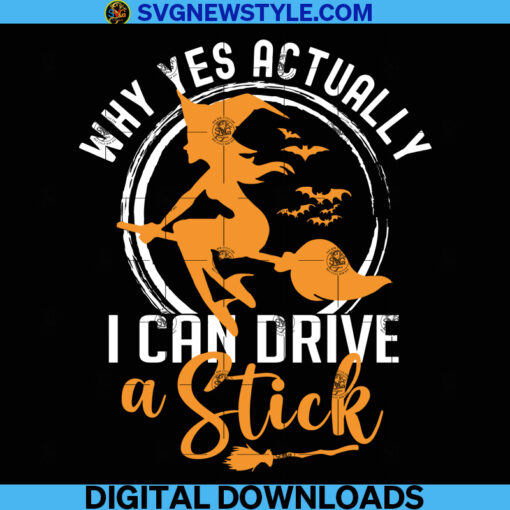 Why Yes Actually I Can Drive A Stick Svg