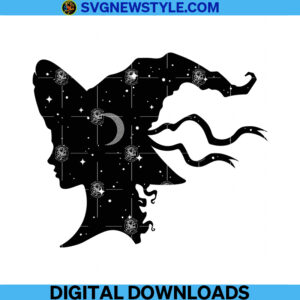Witch lady halloween night Svg, Witches Night Svg, Cut File