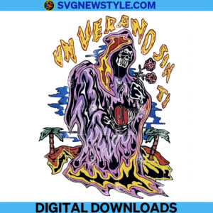 Un Verano Sin Ti Png, Bad Bunny Png, Sublimation Designs