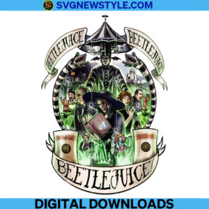 Beetlejuice Beetlejuice Beetlejuice Png, Horror Movie Png, Sublimation File