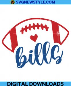 Bills Football Svg, Bills Mascot Svg, Png, Dxf, Eps, Cricut & Silhouette cut file