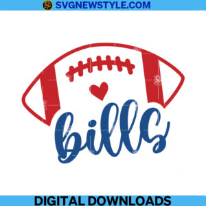 Bills Football Svg, Bills Mascot Svg, Png, Dxf, Eps, Cricut & Silhouette cut file