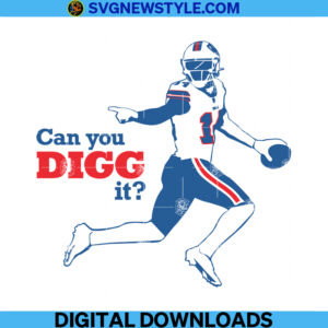 Can You Digg It Svg File, Png, Dxf, Eps, Cricut & Silhouette cut file