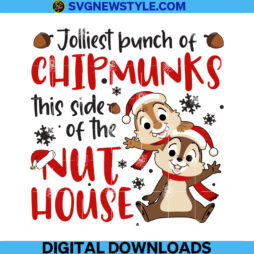 Chip and Dale Christmas Png