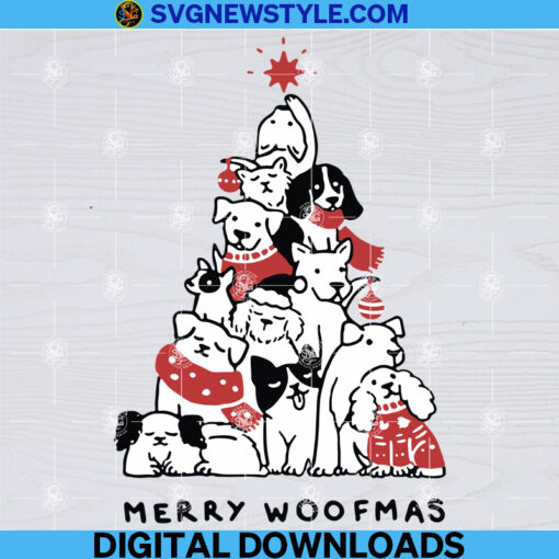 Merry Woofmas Svg