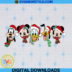 Disney Christmas Bundle Svg