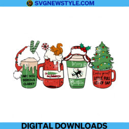 Christmas Coffee Cup Png File