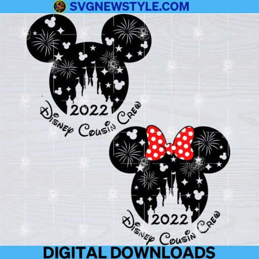 Disney Cousin Crew Svg