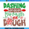 Dashing through the dough Svg