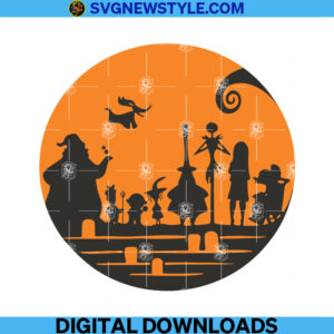 Nightmare Before Christmas Svg