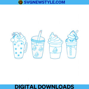 Grinchmas Coffee Earrings Svg, Png, Dxf, Eps, Cricut File