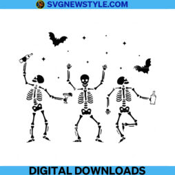 Dancing skeleton svg png