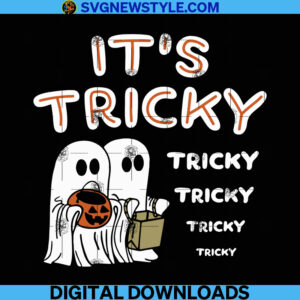 It's Tricky Baby Svg, BabyDoopy Svg, Png, Dxf, Eps, Digital Cut File