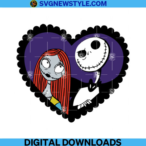 Jack and Sally svg, The Nightmare Before svg, Halloween svg, Jack and ...