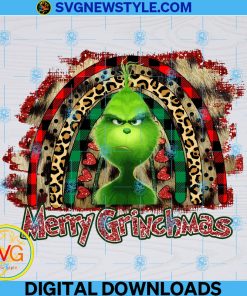 Merry Grinchmas Png Sublimation
