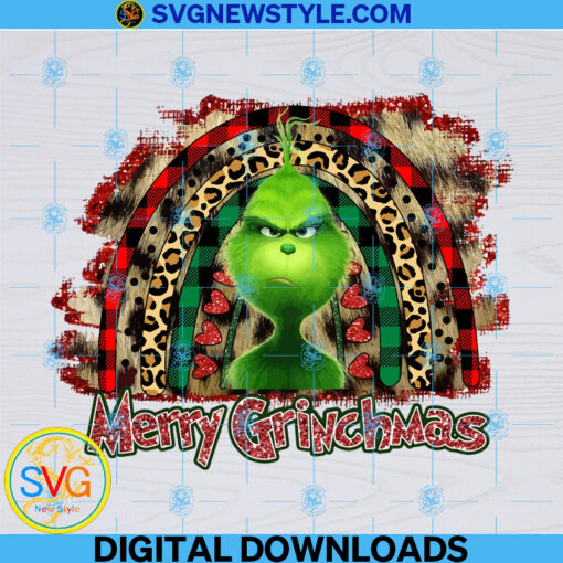 Merry Grinchmas Png Sublimation