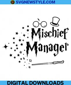 Mischief Manager Svg, Mischief Creator Svg, Png, Dxf, Eps, Cricut File