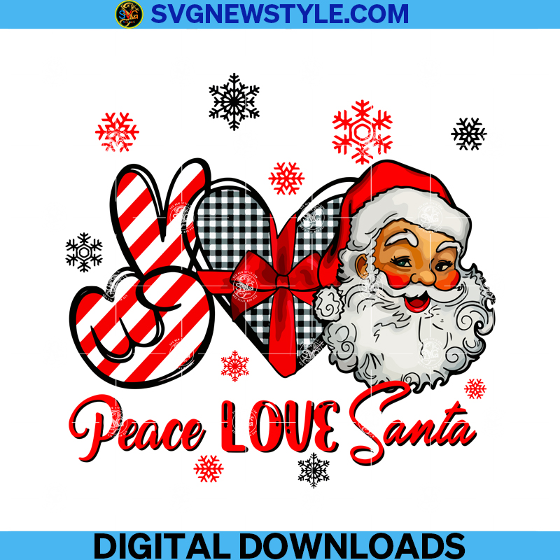 Peace Love Santa910