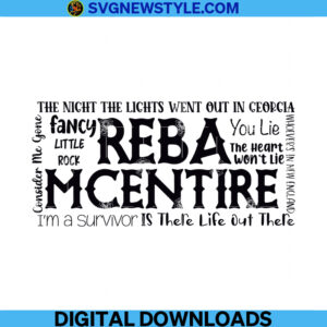 Reba Mcintire Svg