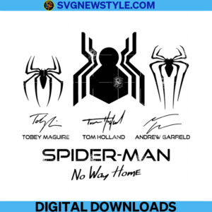 Spiderman No Way Home Svg