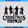 Stranger Christmas Things Svg