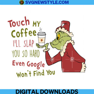 The Grinch coffee Svg
