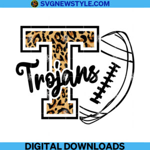 Trojans Football Svg, Trojans Mascot Svg, Png, Dxf, Eps, Cricut File Silhouette Art