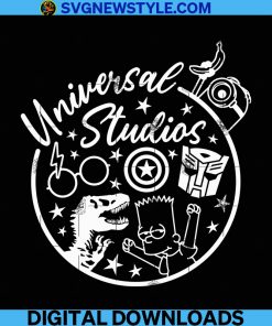 Universal Studios Svg, Universal Hollywood Svg, Png, Dxf, Eps, Cut File Svg