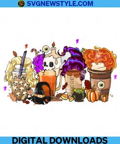 Halloween Hocus Pocus Png, Pumpkin Spice Latte Png, Sublimation PNG