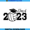 Volleyball Senior 2023 Svg