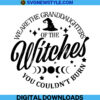 We are the Granddaughters of the Witches svg