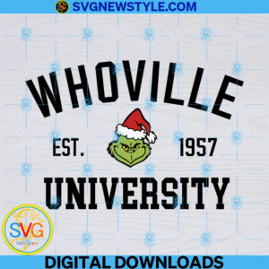 Whoville University 1957 Svg