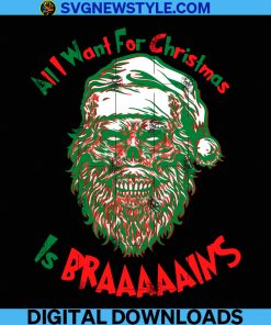 Clever Christmas Png, Zombie Christmas Png, Sublimation File