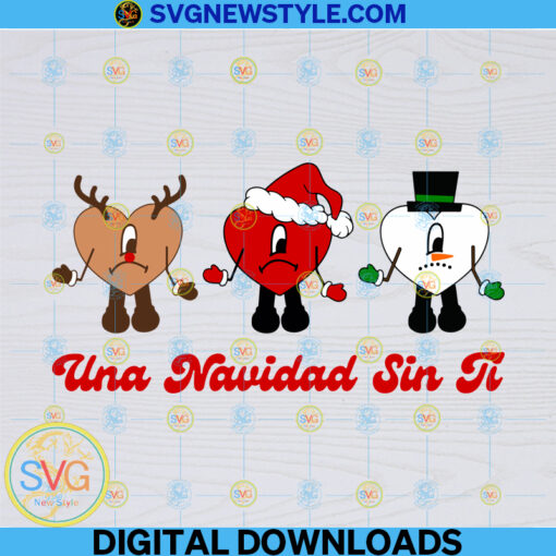 Una Navidad Sin Ti Svg