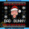 Bad Bunny Ugly Christmas Svg