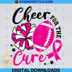 Cheer for The Cure Svg