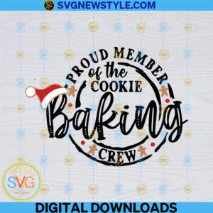 Christmas Baking Crew Svg, Png, Dxf, Eps, Cricut & Silhouette cut file