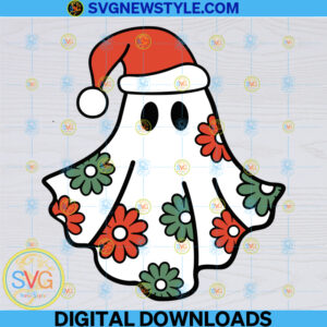 Christmas Ghost Svg