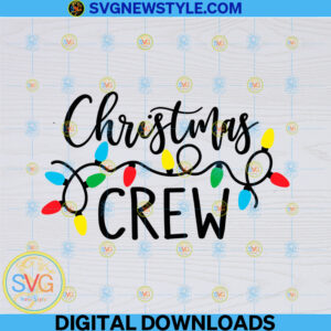 Christmas Crew Svg