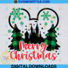 Christmas Mouse Svg File