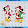 Christmas Mouse And Friends Svg File