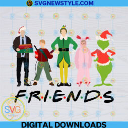 Christmas Friends Movie Png Sublimations