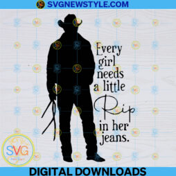 Every Girl Needs A Little Rip In Her Jeans Svg