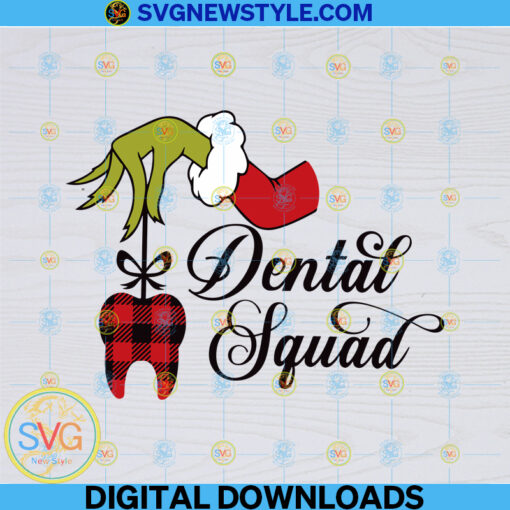 Grinch Dental Squad Svg