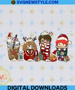HP Christmas Coffee Png