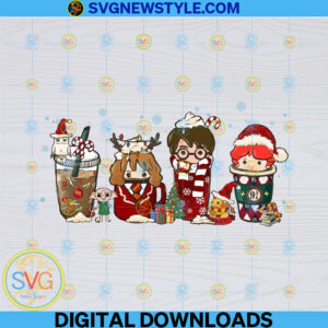 HP Christmas Coffee Png